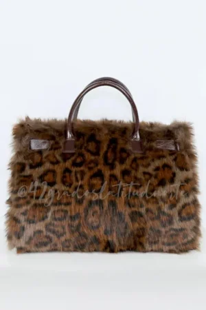 Discount Rue Madam Alaska Tote Leopardo Bolso