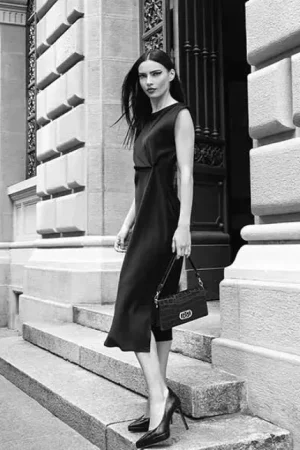 New Rinascimento Alice Vestido (disponible En Negro Y Verde Kaki)