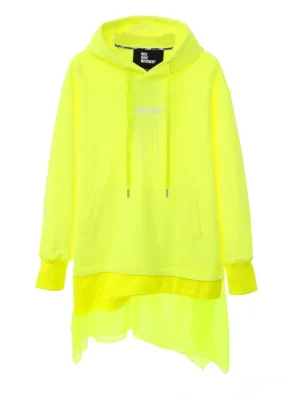 Hot MWM Atessa Amarillo Flúor Sudadera/vestido