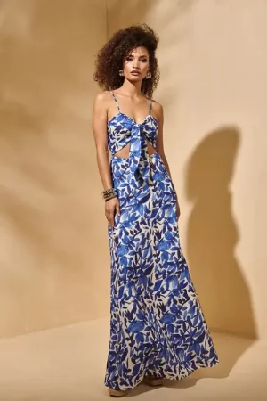 Clearance Fetiche Suances Floral Sky Vestido