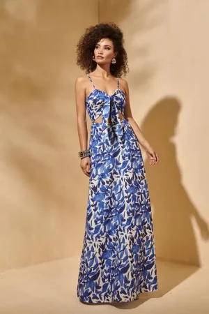 Clearance Fetiche Suances Floral Sky Vestido