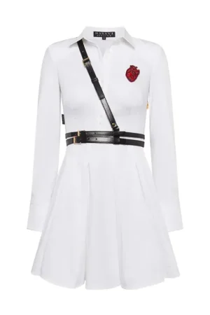 Outlet Masavi Francesca Blanco Vestido