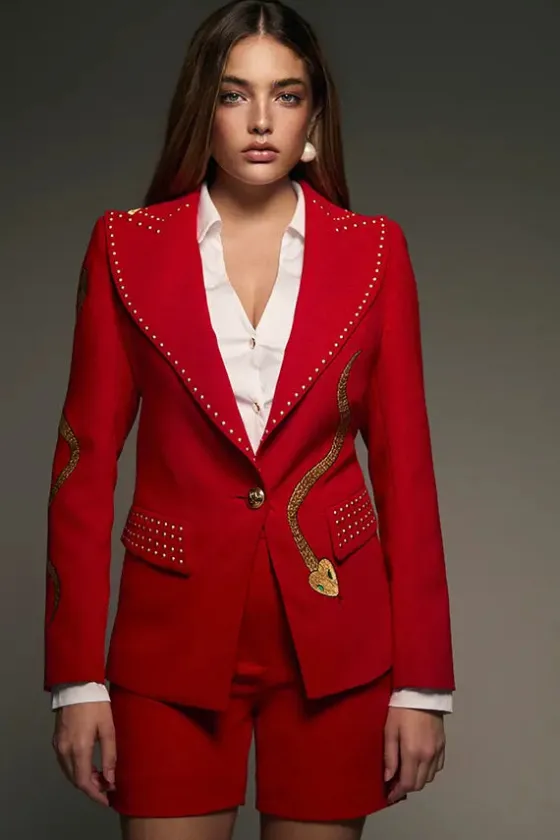 gold-snakes-blazer-udoit-u-do-TGXhLPBb-0.webp Online U Do It Gold Snakes Blazer UDoIt