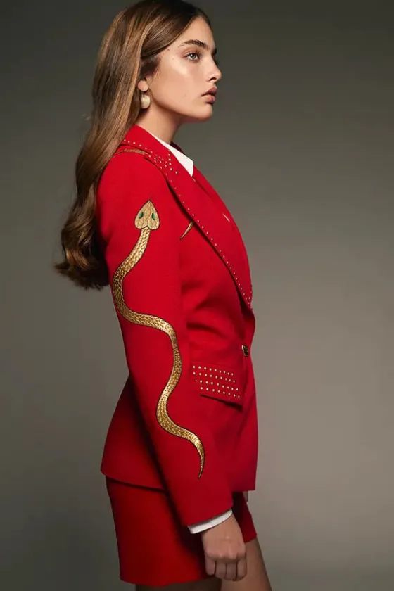 gold-snakes-blazer-udoit-u-do-TGXhLPBb-3.webp Online U Do It Gold Snakes Blazer UDoIt