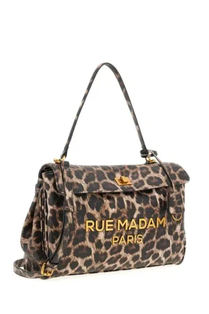 Hot Rue Madam Les Jours XL Tote Leopardo Bolso
