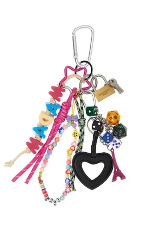 Fashion Rue Madam Love Charm Llavero