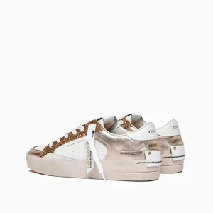 New Crime London Platinum Glam Sneakers