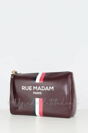 Sale Rue Madam RM Pouch Clutch Burgundy Bolso Clutch