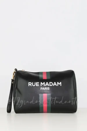 Online Rue Madam RM Pouch Clutch Negro Bolso Clutch
