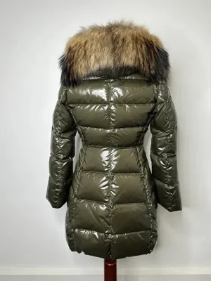 Clearance Flo & Clo Schumann Abrigo Plumas