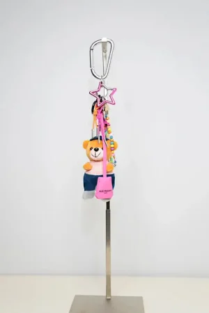 Outlet Rue Madam Teddy Charm Camel Llavero