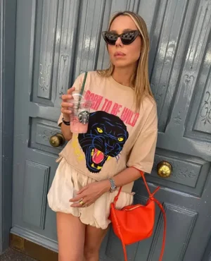 Clearance Le Crane Tina Born To Be Wild” Camiseta