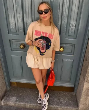 Clearance Le Crane Tina Born To Be Wild” Camiseta